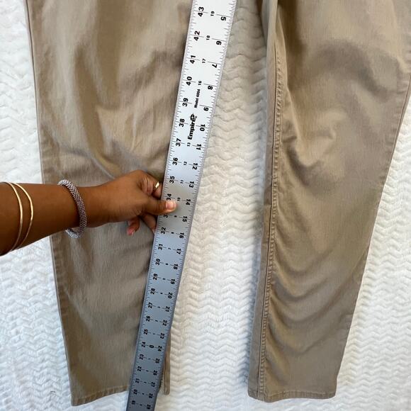 Michael Kors Parker Slim Fit Khaki Classic Jeans Pants Mens Size 30 x 32  ** - Picture 11 of 13